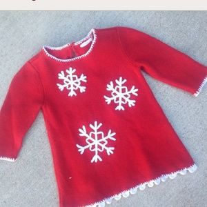 Hannah Anderson 3-6month snowflake dress